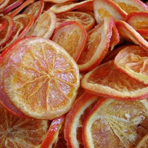Как засушить апельсин? 