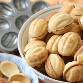 Печенье «Орешки» со сгущенкой