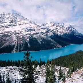 Пейто — самое знаменитое и красивое озеро Канады