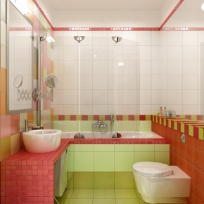 Как визуально увеличить ванную комнату?